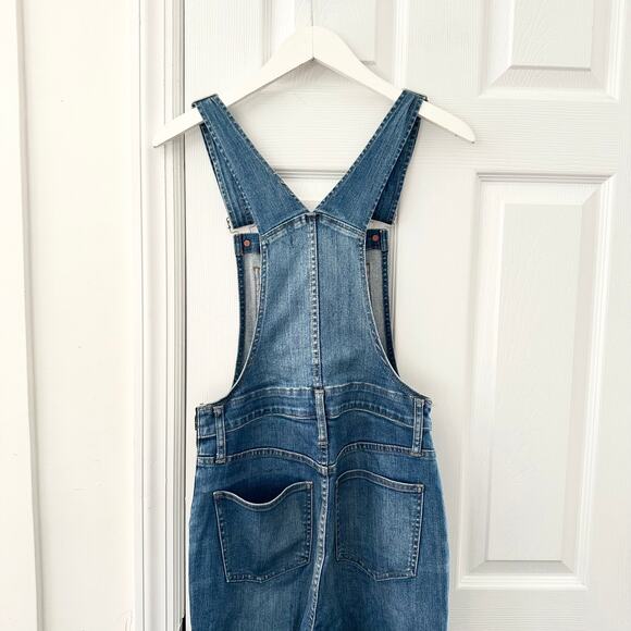 Madewell Skinny Denim Overalls Groveland Wash AA599 Small Women - Picture 7 of 9